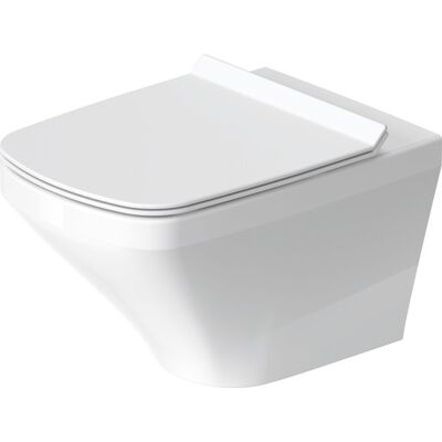 Duravit DuraStyle Toilet - Hvid Højglans, Vægmonteret, 4,5L, HygieneGlaze Duravit DuraStyle Toilet - Hvid Højglans, Vægmonteret, 4,5L, HygieneGlaze