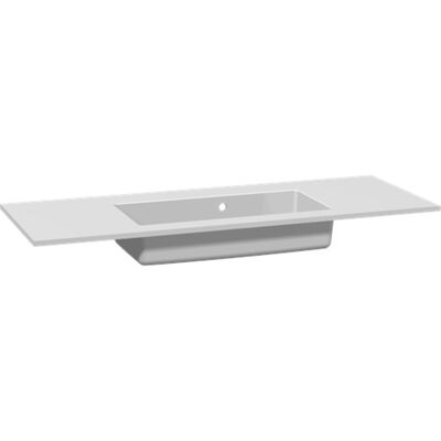 Dansani Minore Håndvask, 120,2x45,5 Cm, Hvid Dansani Minore Håndvask, 120,2x45,5 Cm, Hvid