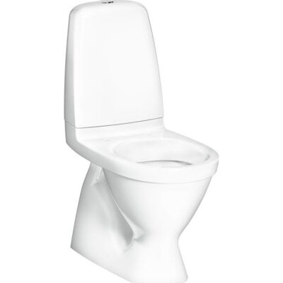 Gustavsberg 6500 Pacific Toilet, Hvid Gustavsberg 6500 Pacific Toilet, Hvid