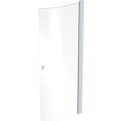 Contura Shower Space Brusedør, 72,3 Cm, Klart Glas, Hvid Profil Contura Shower Space Brusedør, 72,3 Cm, Klart Glas, Hvid Profil
