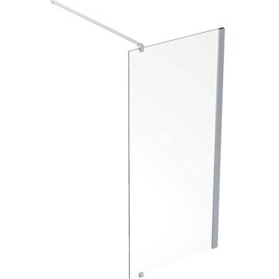 Contura Shower Space Brusevæg, 99 Cm, Klart Glas, Aluminium Profil Contura Shower Space Brusevæg, 99 Cm, Klart Glas, Aluminium Profil