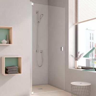 Kermi - Raya - 90x2000 - Sølv matglans - Shower Door Kermi - Raya - 90x2000 - Sølv matglans - Shower Door