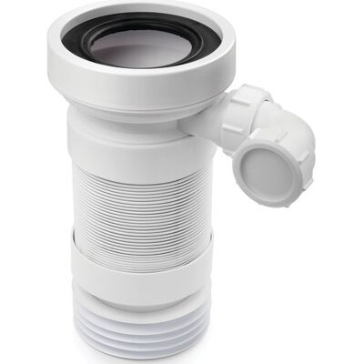 Purus Flex Klosettilslutning, Ø110 Mm, Ø40 Mm Indløb, Drejelig, Hvid Purus Flex Klosettilslutning, Ø110 Mm, Ø40 Mm Indløb, Drejelig, Hvid