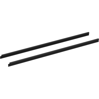 Dansani Match Drypliste, Lige Dør, 28 Mm, Mat Sort, 2 Stk. Dansani Match Drypliste, Lige Dør, 28 Mm, Mat Sort, 2 Stk.