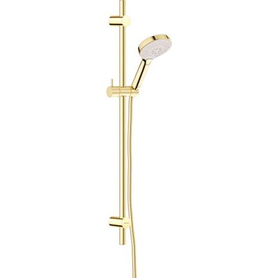 Damixa - Silhouet Flex - Poleret Messing - Håndbruser Ø110mm - Brusesæt Damixa - Silhouet Flex - Poleret Messing - Håndbruser Ø110mm - Brusesæt