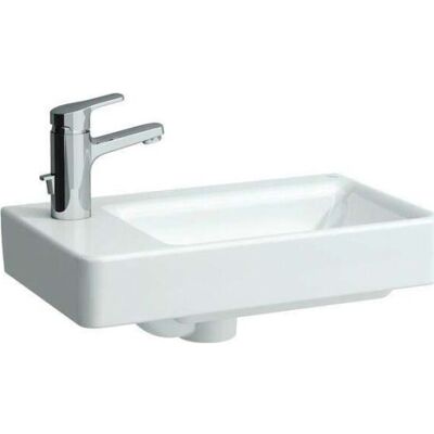 Laufen Vægmonteret Vaske - 480x280mm, Hvid, 1 Huller, Overløb Laufen Vægmonteret Vaske - 480x280mm, Hvid, 1 Huller, Overløb