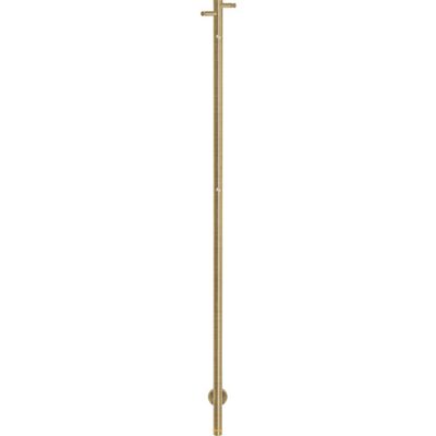 Kriss Trading Uno El-Håndklædetørrer 1480x30 Mm, Børstet Messing Kriss Trading Uno El-Håndklædetørrer 1480x30 Mm, Børstet Messing