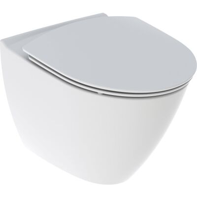 Ifö Spira Art Væghængt Toilet, Uden Skyllekant, Rengøringsvenlig, Hvid Ifö Spira Art Væghængt Toilet, Uden Skyllekant, Rengøringsvenlig, Hvid