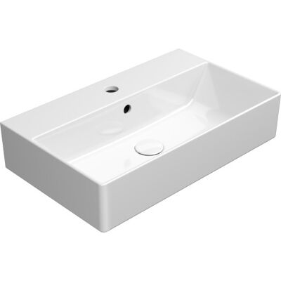 Gsi Kube X Håndvask, 60x37 Cm, Hvid Gsi Kube X Håndvask, 60x37 Cm, Hvid
