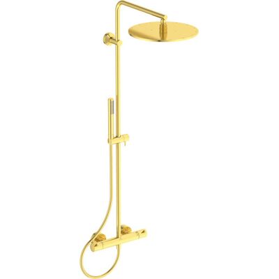 Ideal Standard T125 Børstet Guld Brusestang Ideal Standard T125 Børstet Guld Brusestang