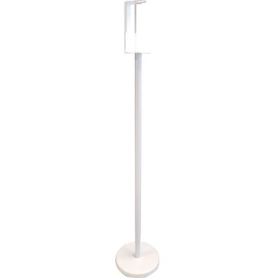 Hefe Gulvstander Til Dispenser, Hvid Hefe Gulvstander Til Dispenser, Hvid