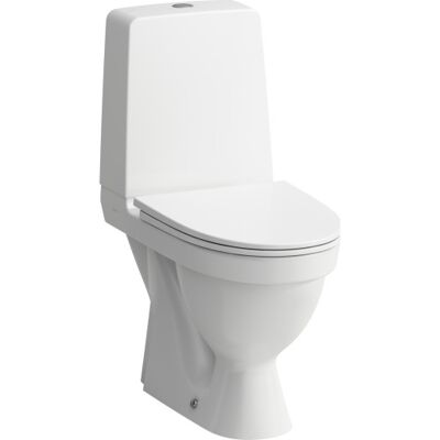 Laufen Kompas Toilet, Uden Skyllekant, Hvid Laufen Kompas Toilet, Uden Skyllekant, Hvid