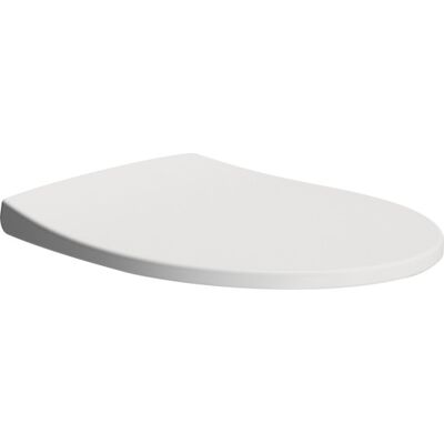 Gsi Modo Toiletbræt, Soft Close, Mat Hvid Gsi Modo Toiletbræt, Soft Close, Mat Hvid