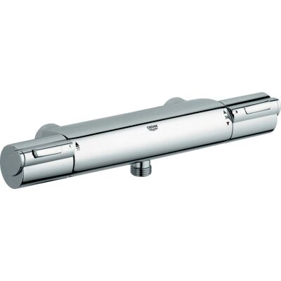 Grohe Chrome Nordic Brusertermostat - Vægmontering - Trykstyring Grohe Chrome Nordic Brusertermostat - Vægmontering - Trykstyring