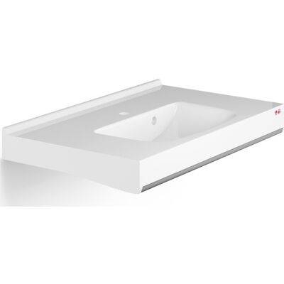 Pressalit Care Matrix Square Håndvask, 90x55 Cm, Hvid Pressalit Care Matrix Square Håndvask, 90x55 Cm, Hvid