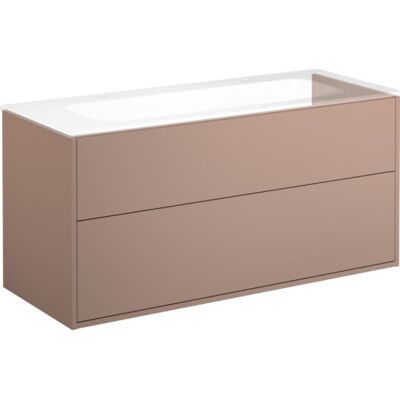 Gustavsberg Vaskeskab 1200x465x550mm 2skuffer Peach Gustavsberg Vaskeskab 1200x465x550mm 2skuffer Peach
