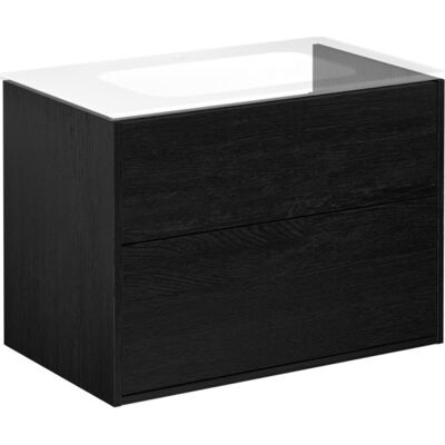 Gustavsberg Artic Badrumsskab 80cm Sort Gustavsberg Artic Badrumsskab 80cm Sort