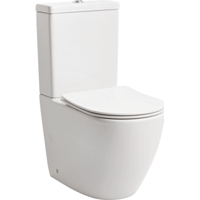 Lavabo Studio Toilet, Uden Skyllekant, Hvid Lavabo Studio Toilet, Uden Skyllekant, Hvid