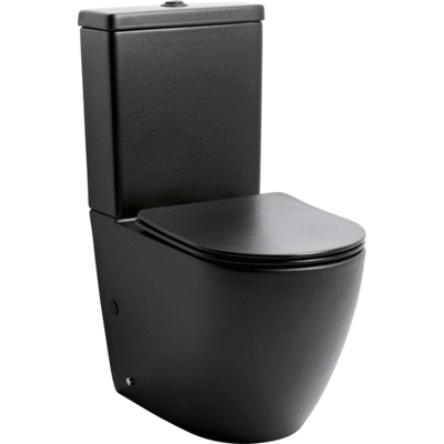 Lavabo Studio Btw Gulvstående Toilet Med Soft Close Sæde Matsort Lavabo Studio Btw Gulvstående Toilet Med Soft Close Sæde Matsort