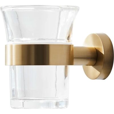 Hefe Tandglas Børstet Messing Med Hærdet Glas Hefe Tandglas Børstet Messing Med Hærdet Glas