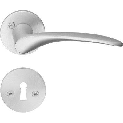 Beslagsboden Design Classic Dørhåndtag, Børstet Krom Beslagsboden Design Classic Dørhåndtag, Børstet Krom