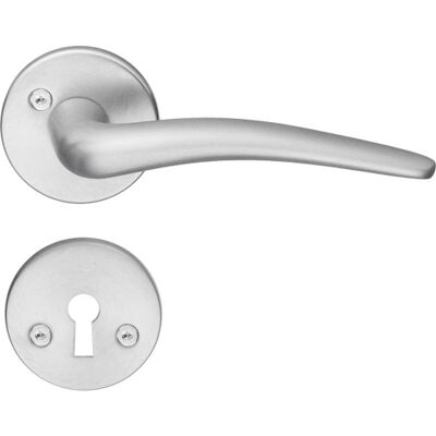 Beslagsboden Basic Classic Dørhåndtag, Børstet Krom Beslagsboden Basic Classic Dørhåndtag, Børstet Krom