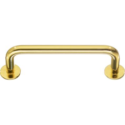 Beslagsboden Bøjlegreb, Cc 96 Mm, Poleret Messing Beslagsboden Bøjlegreb, Cc 96 Mm, Poleret Messing