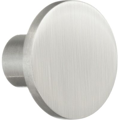 Beslagsboden Knop, Børstet Krom Beslagsboden Knop, Børstet Krom