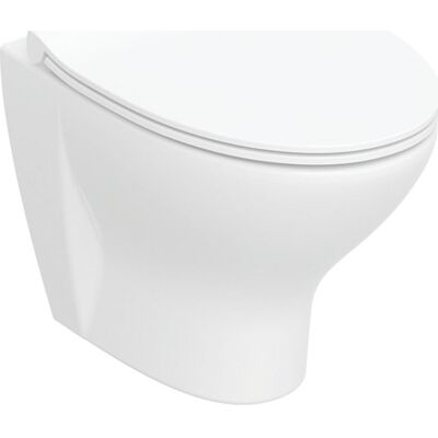Ifö Spira Style Væghængt Toilet, Uden Skyllekant, Rengøringsvenlig, Hvid Ifö Spira Style Væghængt Toilet, Uden Skyllekant, Rengøringsvenlig, Hvid