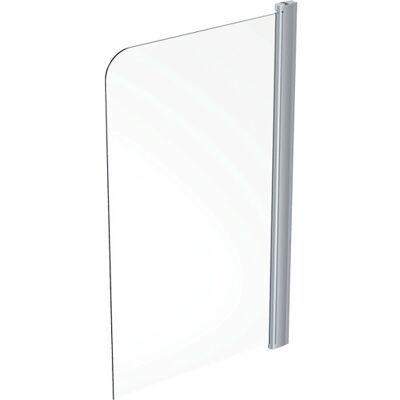 Contura Shower Space Badekarsvæg, 79 Cm, Klart Glas, Aluminium Profil Contura Shower Space Badekarsvæg, 79 Cm, Klart Glas, Aluminium Profil