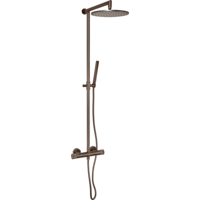 Cassøe T8 Brusesæt, Mat Bronze Cassøe T8 Brusesæt, Mat Bronze