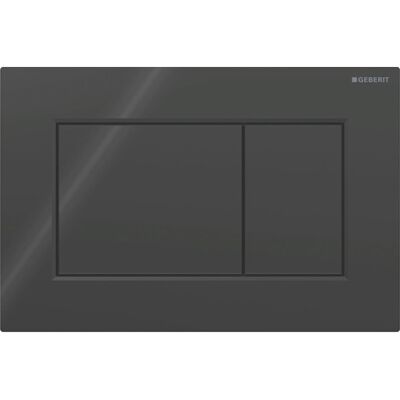 Geberit Sigma 01 Square Betjeningsplade, Sort Geberit Sigma 01 Square Betjeningsplade, Sort