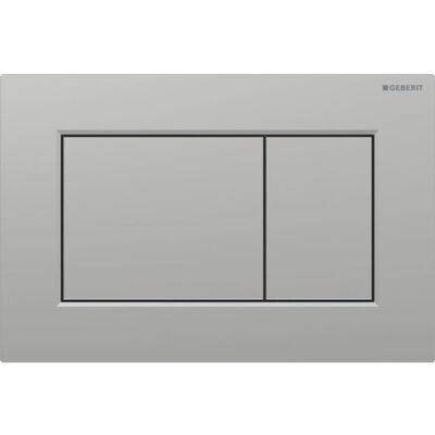 Geberit Sigma 01 Square Betjeningsplade, Mat Krom Geberit Sigma 01 Square Betjeningsplade, Mat Krom