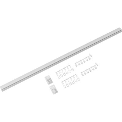 Leijma Stabil Badeforhængsstang, 180 Cm, Hvid Leijma Stabil Badeforhængsstang, 180 Cm, Hvid