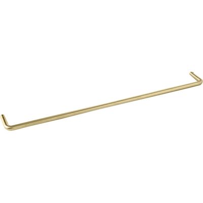 D-line Håndklædestang, 65 Cm, Børstet Messing D-line Håndklædestang, 65 Cm, Børstet Messing