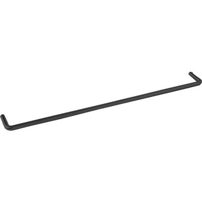D-line Håndklædestang, 45 Cm, Børstet Sort D-line Håndklædestang, 45 Cm, Børstet Sort