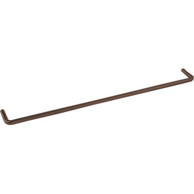 D-line Håndklædestang, 45 Cm, Børstet Bronze D-line Håndklædestang, 45 Cm, Børstet Bronze