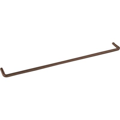 D-line Håndklædestang, 65 Cm, Børstet Bronze D-line Håndklædestang, 65 Cm, Børstet Bronze