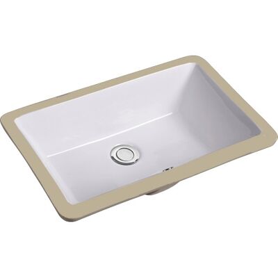 Lavabo Gino Håndvask, 53x35 Cm, Hvid Lavabo Gino Håndvask, 53x35 Cm, Hvid