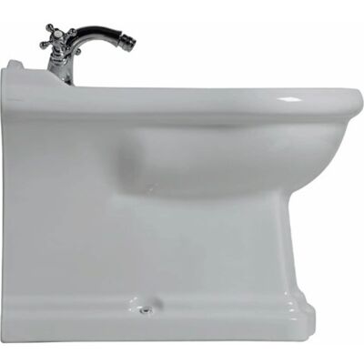 Lavabo Retro Gulvstående Bidet, Hvid Lavabo Retro Gulvstående Bidet, Hvid