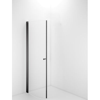 Contura Shower Space Brusedør, 63,3 Cm, Klart Glas, Sort Profil Contura Shower Space Brusedør, 63,3 Cm, Klart Glas, Sort Profil