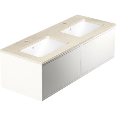 Gustavsberg Ducentic Møbelpakke, 119x47 Cm, Hvid Gustavsberg Ducentic Møbelpakke, 119x47 Cm, Hvid