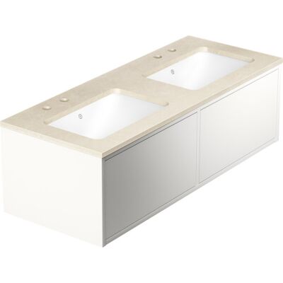 Gustavsberg Ducentic Møbelpakke, 119x47 Cm, Hvid Gustavsberg Ducentic Møbelpakke, 119x47 Cm, Hvid