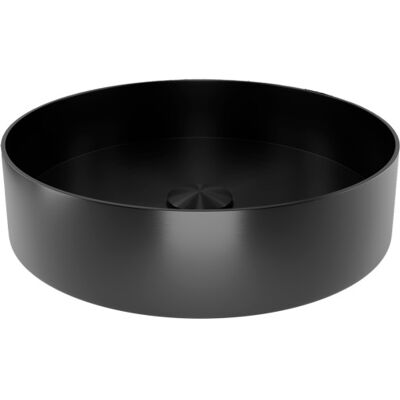 Scandtap Rare R Håndvask, Ø37,5 Cm, Børstet Sort Scandtap Rare R Håndvask, Ø37,5 Cm, Børstet Sort