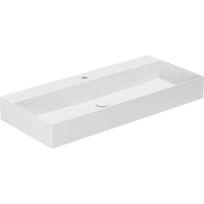 Lavabo Elegance Sq 102 Håndvask, 102x40 Cm, Hvid Lavabo Elegance Sq 102 Håndvask, 102x40 Cm, Hvid