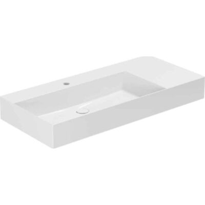 Lavabo Elegance Sq 102 R Håndvask, 102x40 Cm, Hvid Lavabo Elegance Sq 102 R Håndvask, 102x40 Cm, Hvid