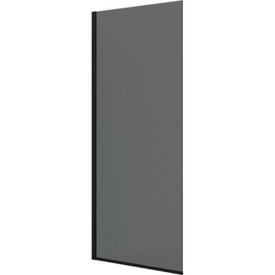 Dansani Match Brusevæg, Model D, 97 Cm, Tonet Glas, Sort Profil Dansani Match Brusevæg, Model D, 97 Cm, Tonet Glas, Sort Profil