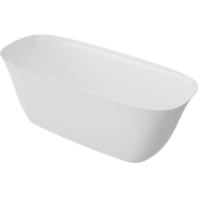 Strømberg Vadum Fritstående Badekar, 1700 X 750 Mm, Mat Hvid Strømberg Vadum Fritstående Badekar, 1700 X 750 Mm, Mat Hvid
