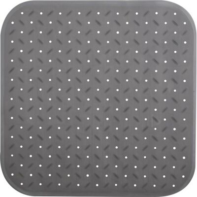 MSV Klasse Premium Brusedækken - Anti-slip, 54x54cm, Grå MSV Klasse Premium Brusedækken - Anti-slip, 54x54cm, Grå