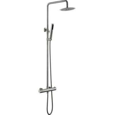 Zen Sanitary Brusesæt, Børstet Rustfrit Stål Zen Sanitary Brusesæt, Børstet Rustfrit Stål